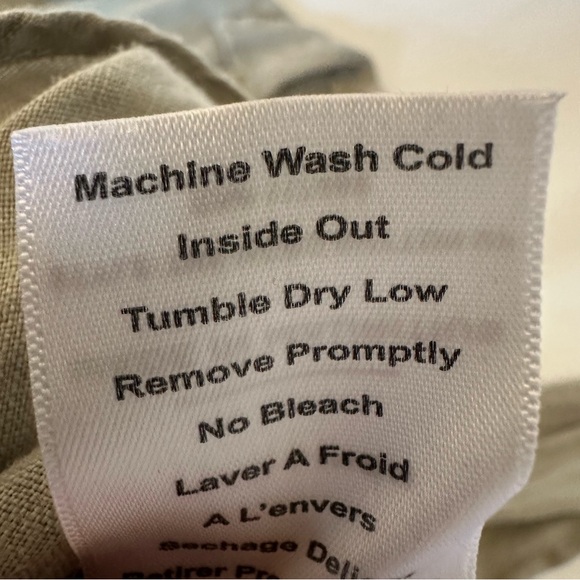 Grayson The Hero Willow Linen Button Up Shirt 3/Med - Picture 13 of 13